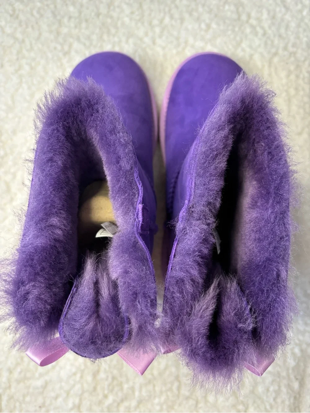 UGG Kids Violet Bloom Mini Bailey Bow II Boots
